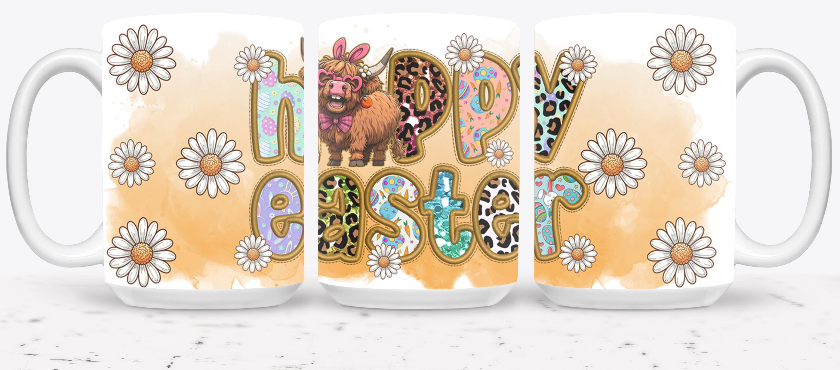 Highland Cow Easter-10397